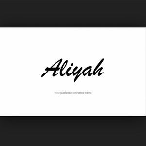 Meet your Posher, Aliyah